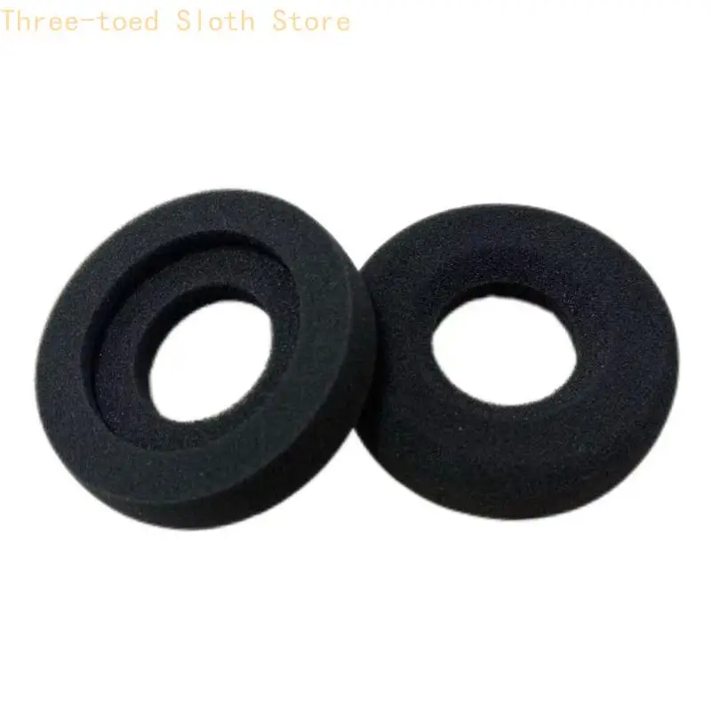 Ersatzschaum-Headset-Ohrpolster für C3310 C3320-Kopfhörer, 1 Paar schwarze Ohrmuscheln E74A – Detail 8