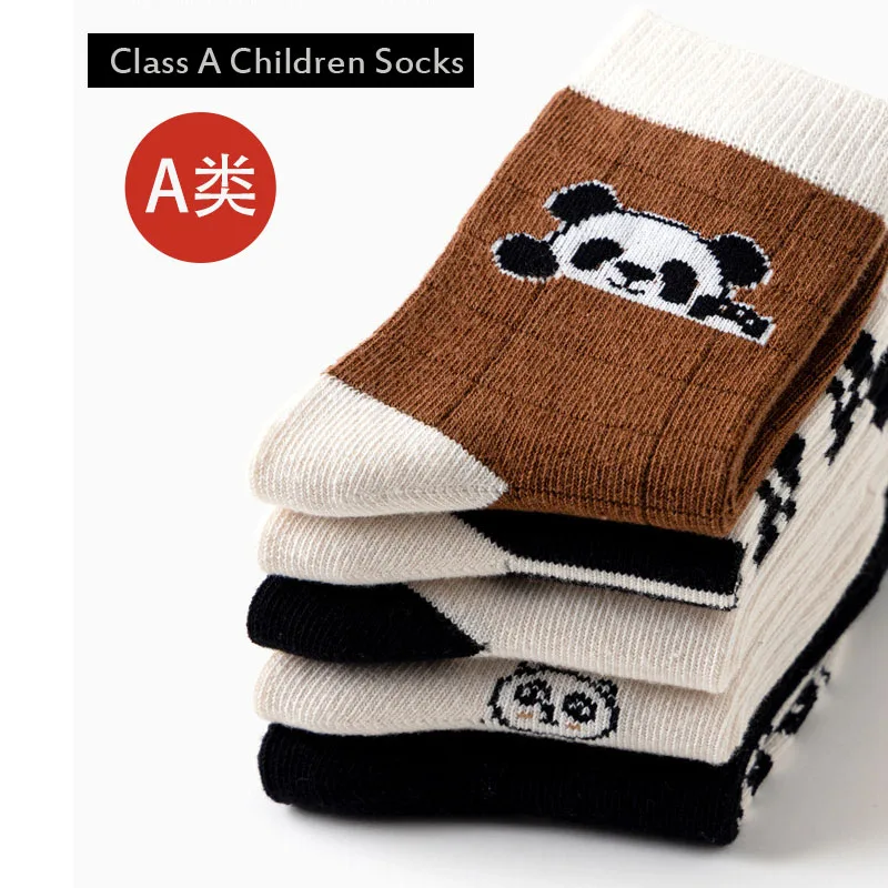 Chaussettes en coton à motif de dessin animé pour enfants, chaussettes pour tout-petits, garçons, enfants, printemps, automne