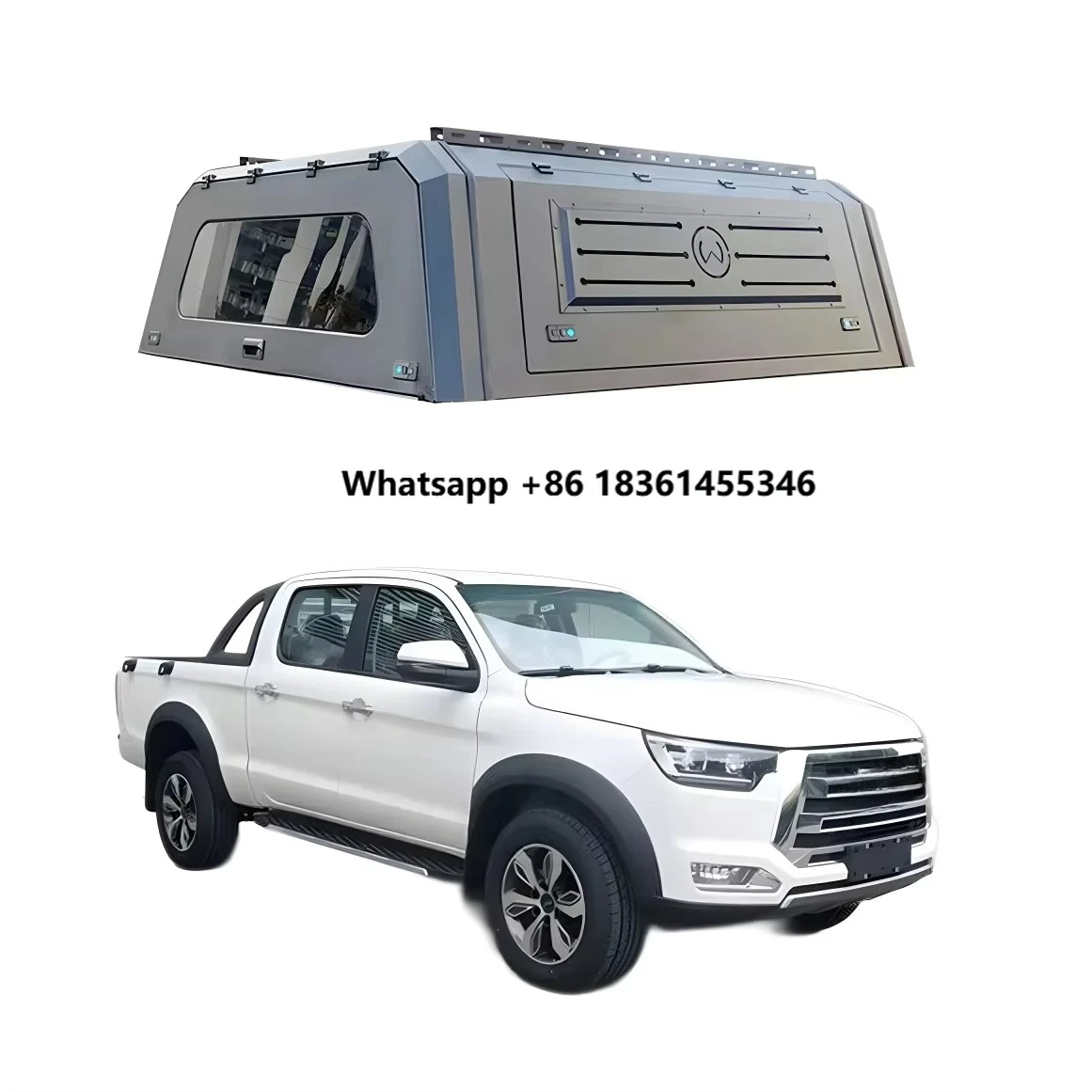 

For Tundra Hilux ZhongXing Terralord Hilux SR5 Hot Selling Pickup Camper Steel Truck Bed Topper Hardtop Canopy Shell