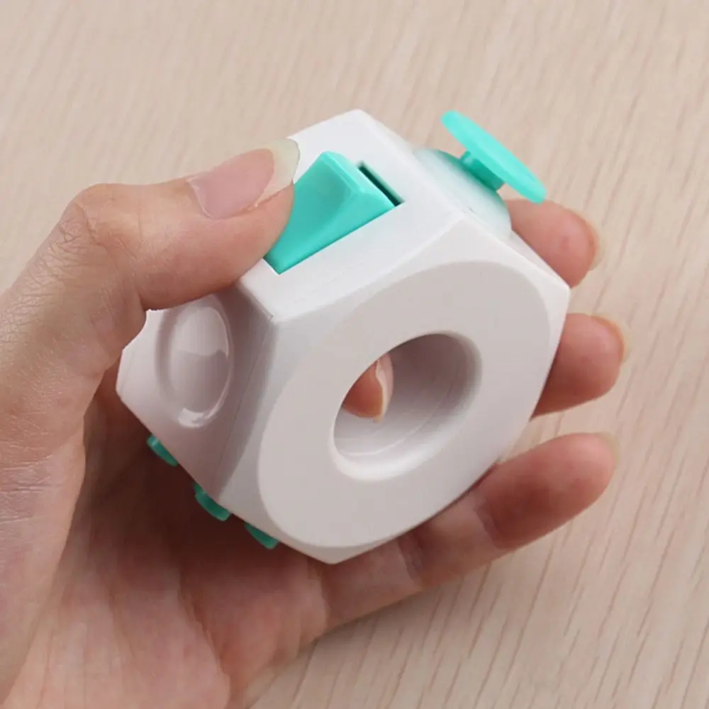 Spinning Top Fidget Ring Fingertip Sprocket Multiple Gameplay Options Hand Spinner Chain Ring Plastic Durable