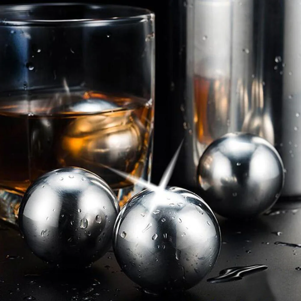 

whisky stone ice stone Stainless Steel whisky rocks stone Ball