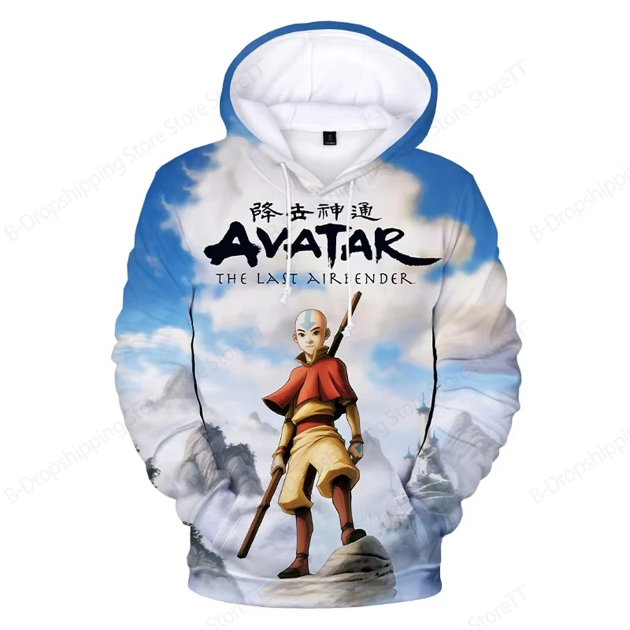 Mens Hoodie Anime Avatar The Last Airbender 3d Print Hoodie Men Women Fashion Hoodie Sweatshirt Autumn Winter Hoodies Jacket Boy