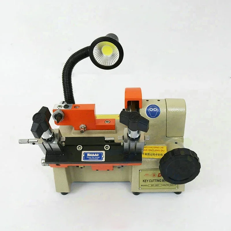 

Для 220 В DF-001 машина для дублирования ключей горизонтальная электронная копировальная машина для резки ключей для изготовления