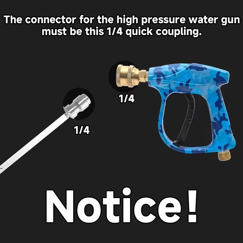 High Pressure Wash Car Water Tank Radiator Condenser Cleaning Wand Tool Removal-Free For Wash Gun 1/4\