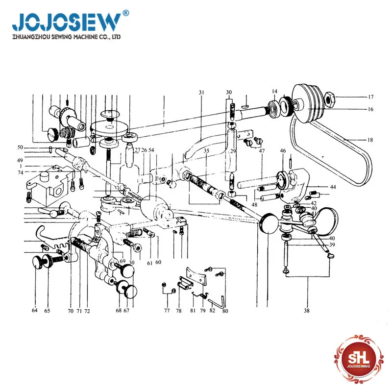 801 sewing Machine Parts Spade machines type copper-core rubber feeding wheel red special type of high quality Leather Skiving