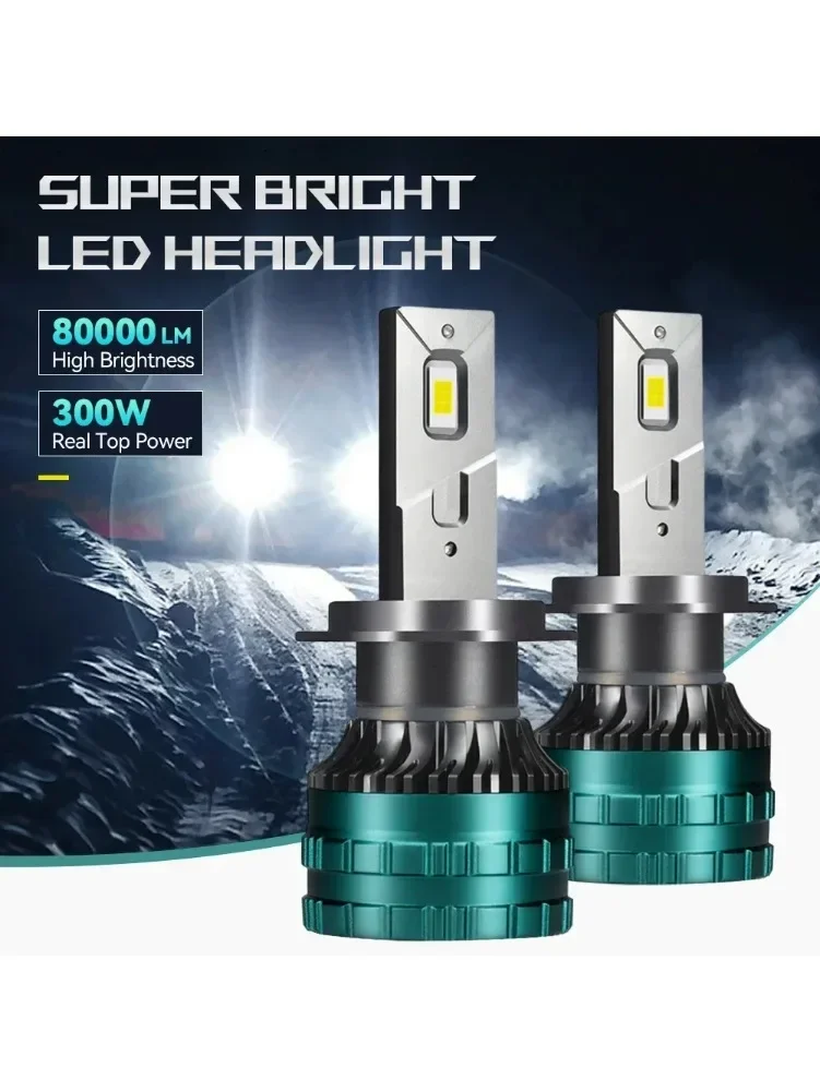 Auto LED Scheinwerfer 300 W Canbus H4 LED H7 H8 H9 H11 H1 9005 HB3 9006 HB4 Auto LED Lampe Nebel Birne CSP Chip 30000LM 6000 K 12 V