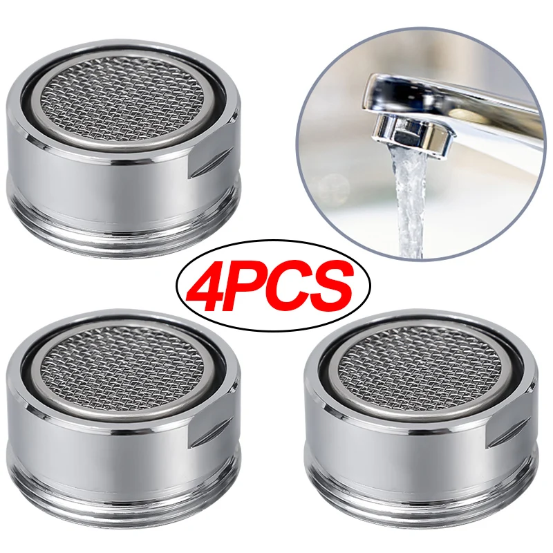 4/1Pcs Water Saving Faucet Aerators Replacement Kitchen Basin Tap Filter Nozzle Anti Splash Bathroom Faucet Connector Bubbler