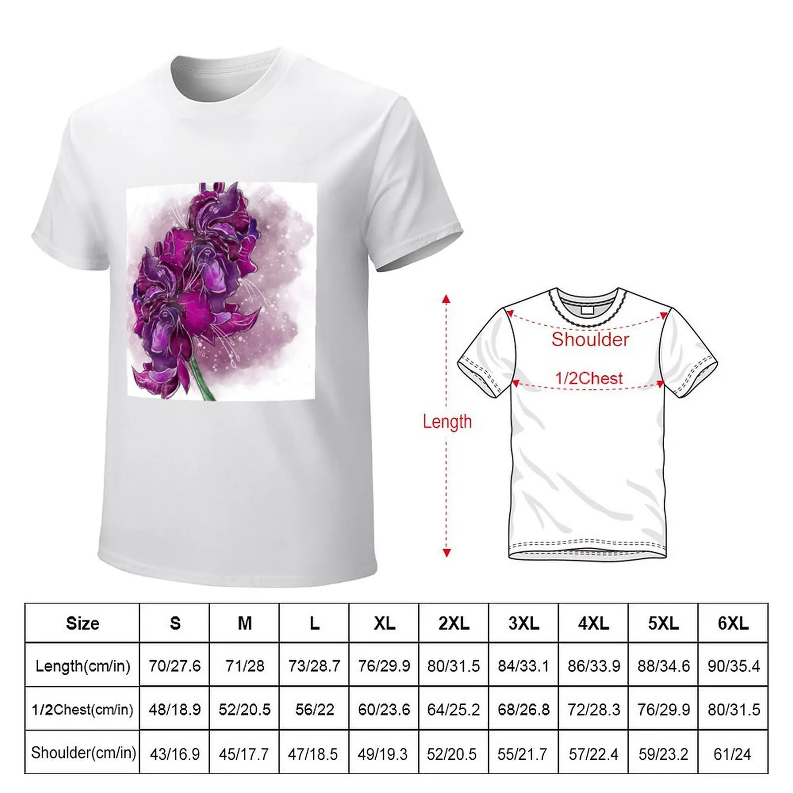 gladioli T-Shirt aesthetic clothes customs oversizeds t shirts for men pack