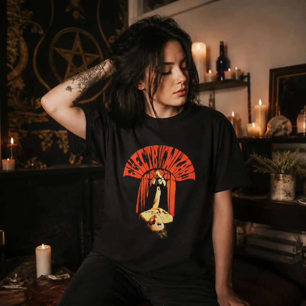 Electric Wizards Metal Band (1) Men Retro T Shirt 100% Cotton Clothing Fun Short Sleeve Tee Gift T-Shirts
