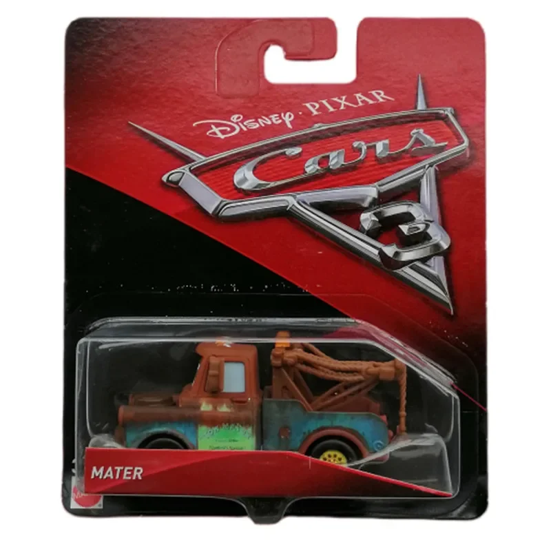 8cm Disney Pixar Cars Toy lightning McQueen Hudson Hornet Mater Boxed 1:55 alloy car Model Toy For Kid birthday Gift