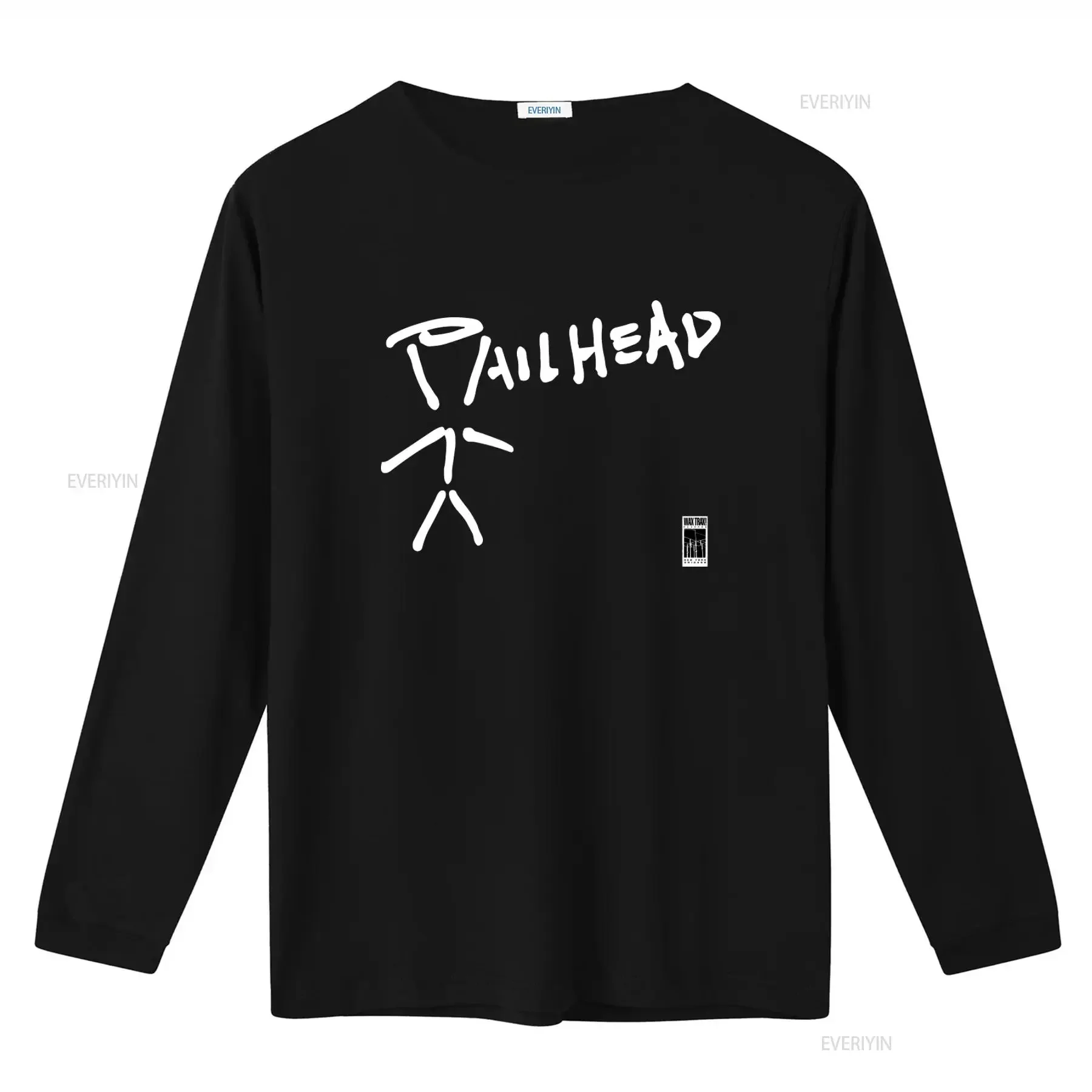 Vintage 80s 90s Pailhead Black L T Shirt Wax Trax Records Ministry Ian MacKaye Minor Threat Fugazi Industrial Rock Punk Band