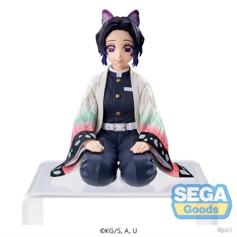 

Original Genuine SEGA Demon Slayer Kimetsu no Yaiba Kochou Shinobu kneeling position PVC Anime Figure Model Desktop ornament Toy