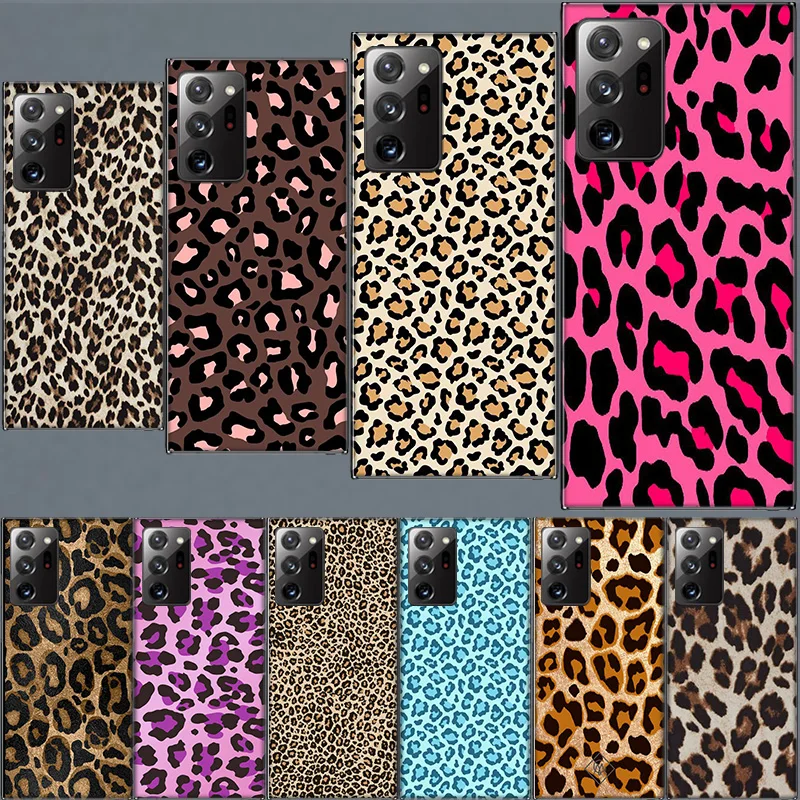 Fashion Tiger Leopard Print Panther Cool TPU Case for Samsung A55 A35 A25 A15 A05S Note 20 Ultra 10 Lite 9 8 M52 M51 M32 M31 M