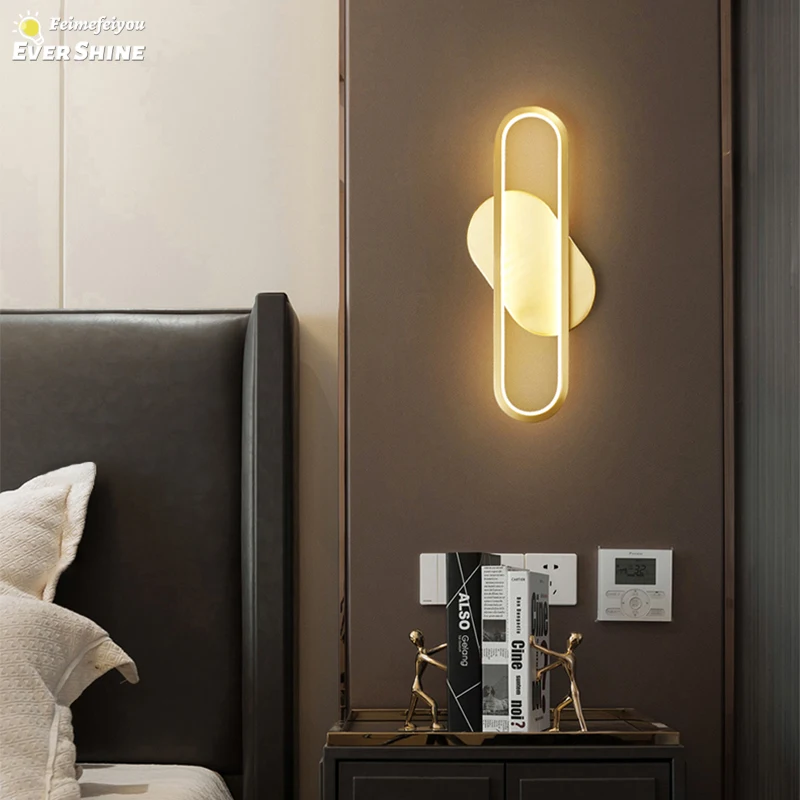 

LED Nordic Wall Light Wall Sconces Indoor Lighting Room Decor For Living Room Study Bedroom Bedside Minimalist Wall Lamp