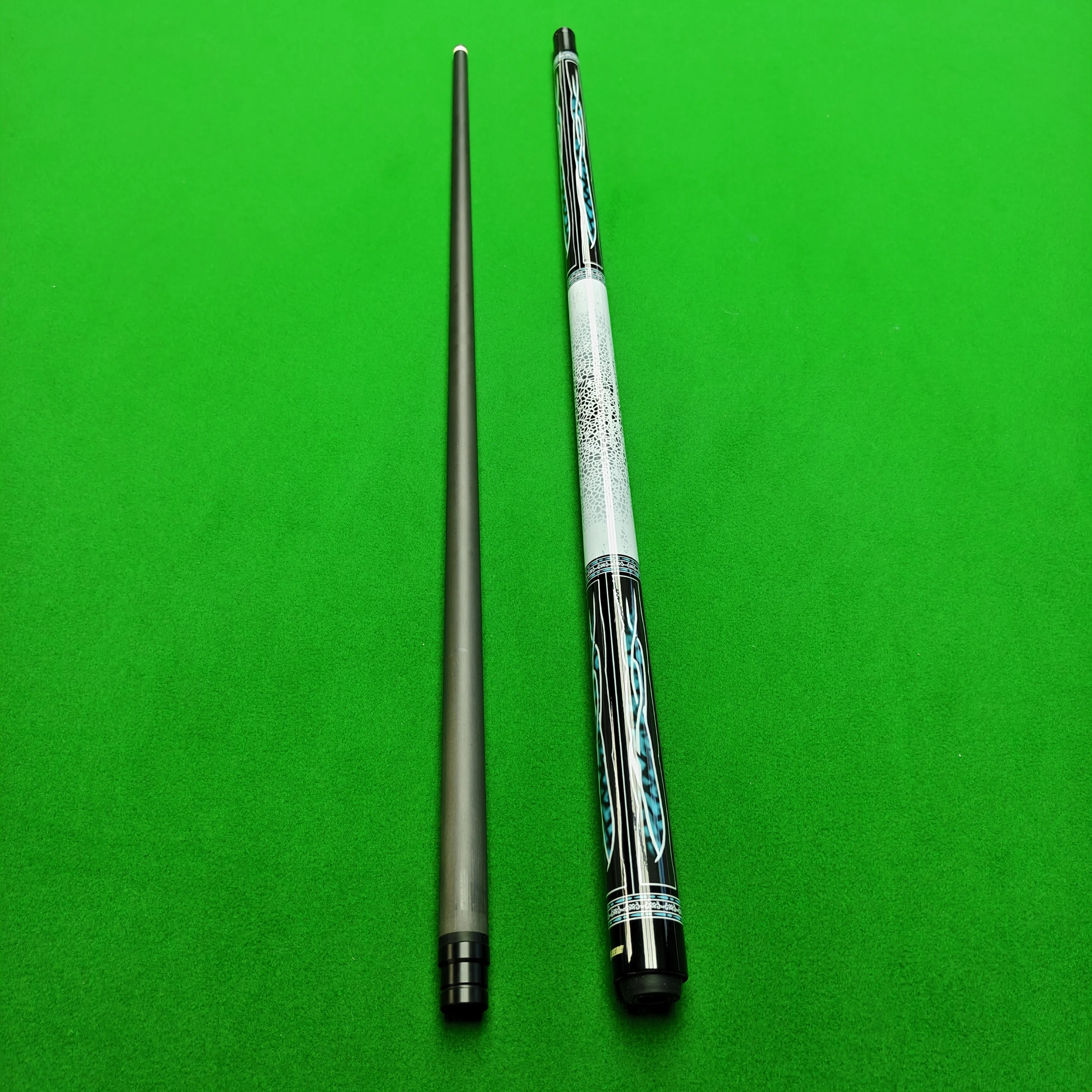 

Лидер продаж 1/2 разделенный американский кий с девятью шариками, черный технологический китайский кий с кленовым рукавом