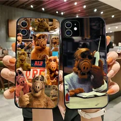 TV Series Alf Phone Case For iPhone15,14,13,12,11,Pro,Max,Plus,Mini,X,XS,XR,8,7,6,S,Plus,SE Soft Black Case