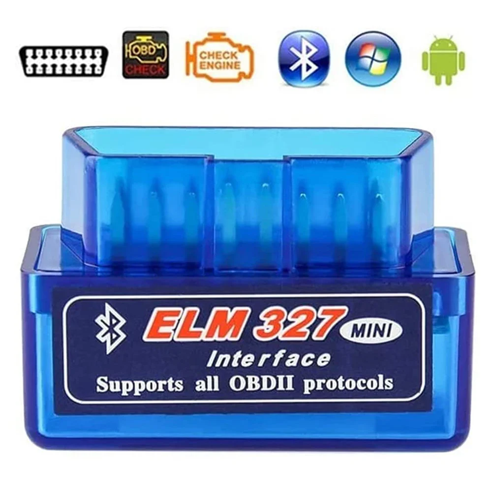 

Latest Version V2.1 V1.5 Auto OBD Scanner Code Reader Tool Car Diagnostic Tools Super MINI ELM 327 For Android Bluetooth ELM327