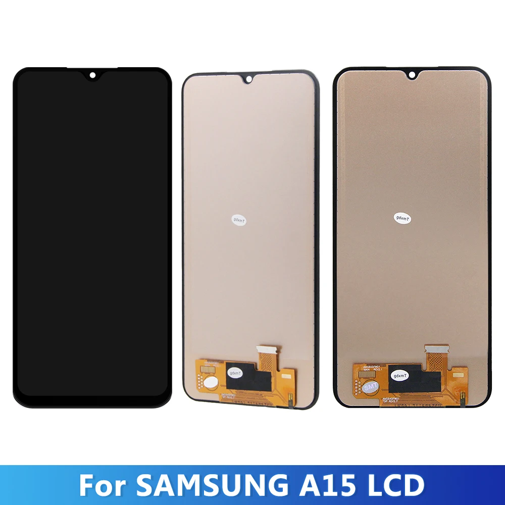 6.5\'\' For Samsung A15 4G SM-A155F LCD Display For Samsung A15 5G SM-A156B Lcd Display Digital Touch Screen Digitizer Assembly