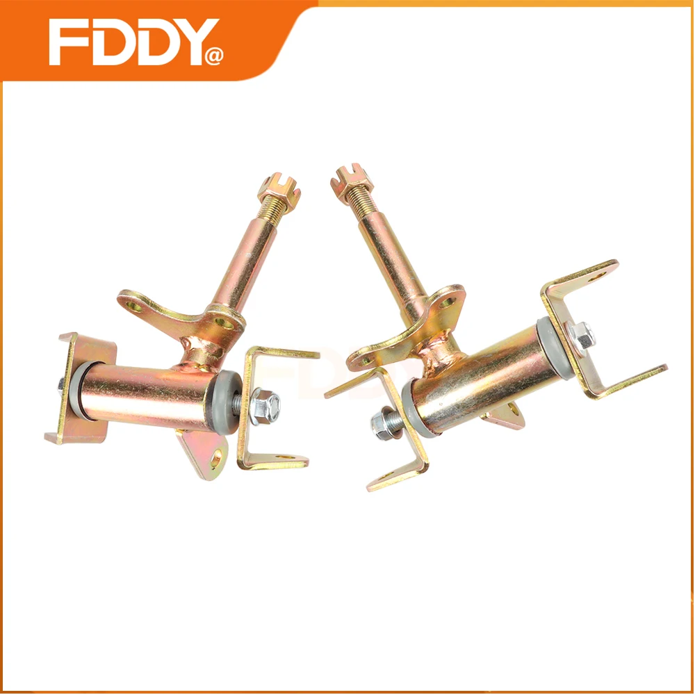 

FDDY 1 Pair 17mm Steering Strut Knuckle Spindle for ATV 49cc 50cc 70cc 90cc 110cc Go Kart Dirt Bike UTV Quad Bike Parts Disc Bra
