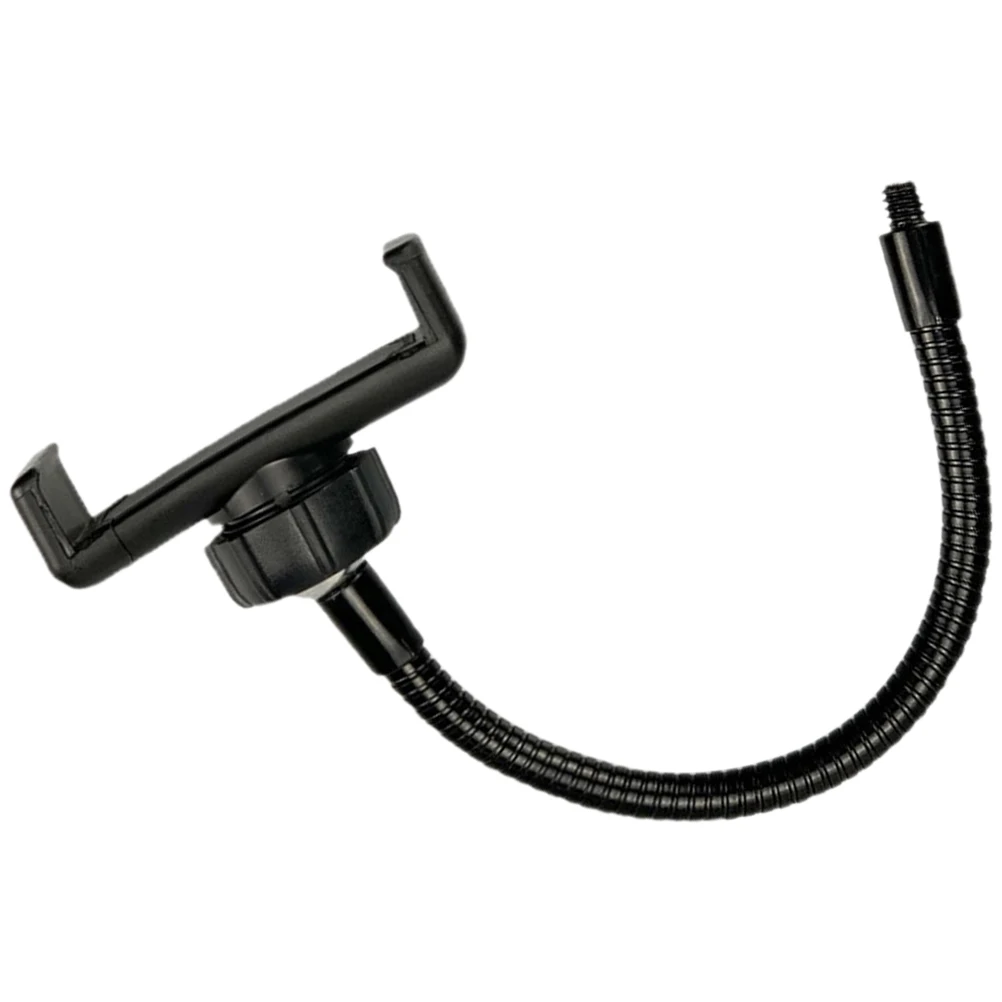 

4Pcs Hose Phone Clips Portable Flexible Mobile Clamp Microphone Stand Tray Attachment Live Streaming Phone Holder
