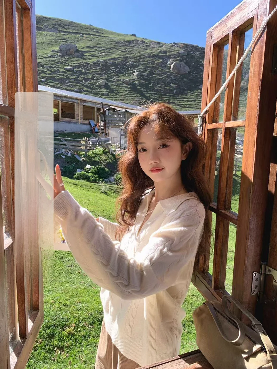 

Свитер Ibell Zhang Heavyweight из 26-слойной 100% шерсти, с 3D-узлами, универсальный женский трикотаж