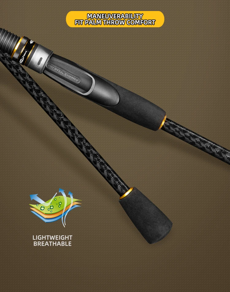 ROLLFISH Ozean Boot Langsam Jigging Angelrute Spinning Casting Carbon Faser Köder Angelrute Salzwasser Bass Angeln 1,68/1,8/1,98 M – Detail 12