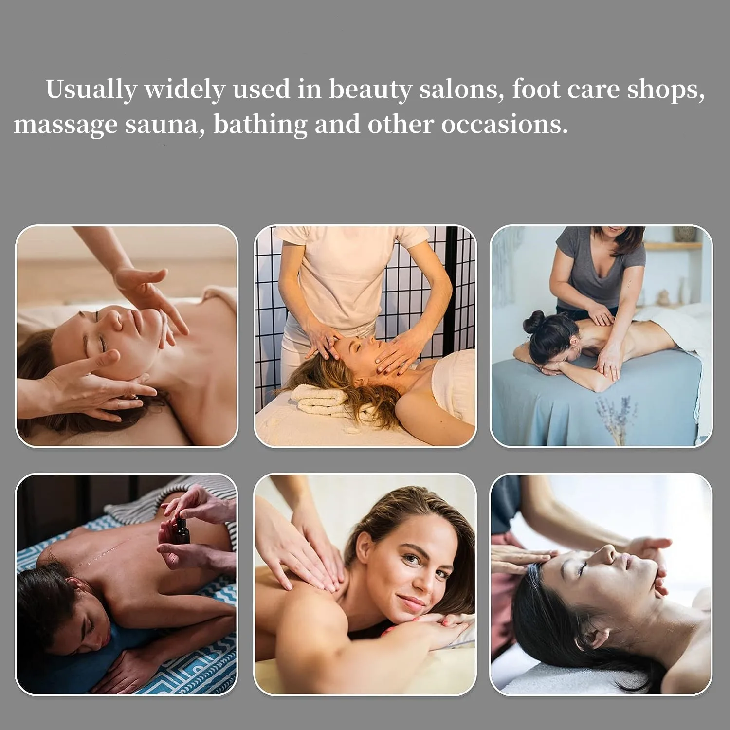 Almohada de silicona suave, almohadilla de belleza para SPA, almohada de masaje antideslizante reutilizable sin película, masaje facial para salón, cojín de belleza relajante