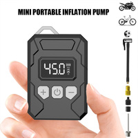 Portable Electric Air Pump 150PSI  Bicycle Cordless Inflator Presta Schrader Valve For Bicycle Pump Outdoor Road MTB Bike Parts