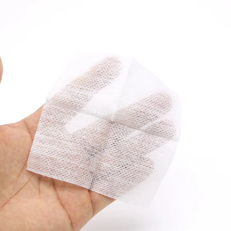 10×200Pcs/box Dental Sterile Medical Gauze Sponge dentistry Non-Woven Lint Free High Absorbent Sponge for Dental Medical Supplie