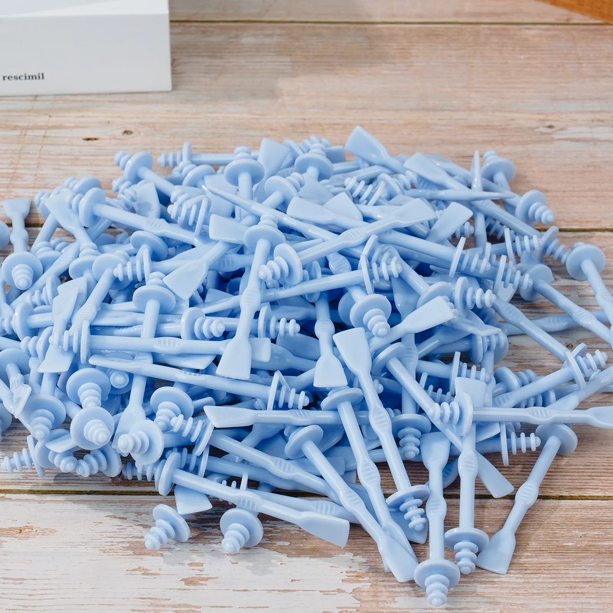 100 PCS Double Head Wax Applicator Sticks, Depilatory Spatulas for Face, Ears,  Eyebrows, Fingers, Matched With Hair Removal Wax