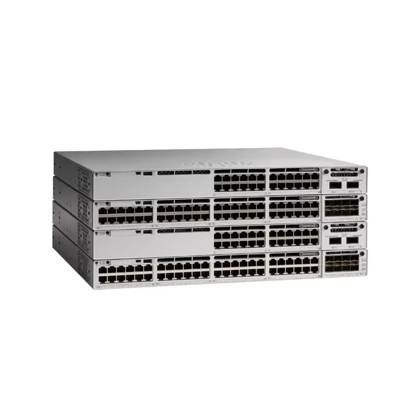 C9200L-48P-4G-E Network Switch with POE Stackable SNMP QoS and USB Printer Sharing Function C9200L-48P-4G-E Model
