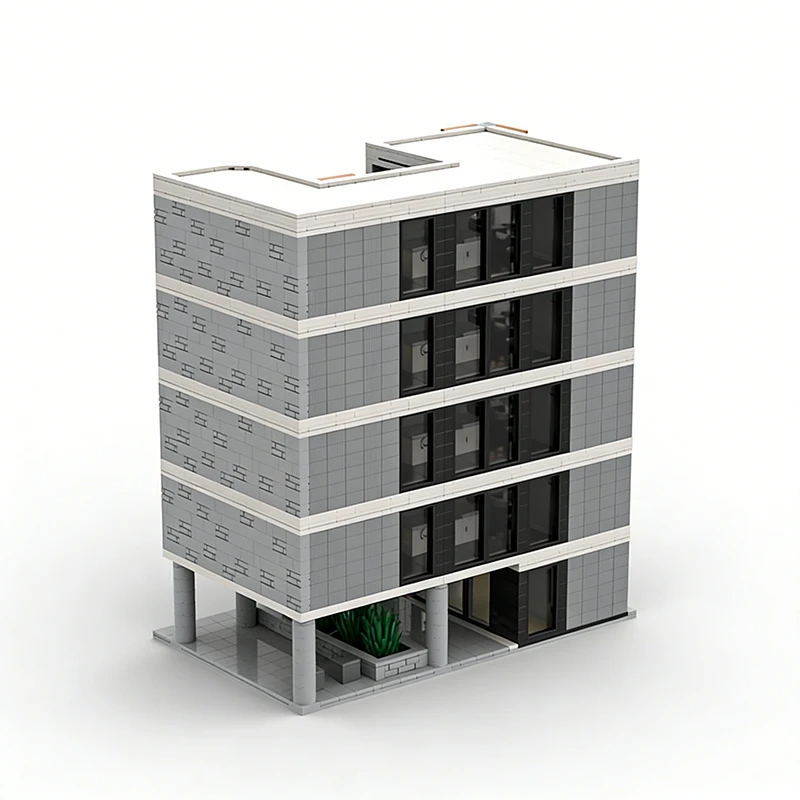 4865 قطعة من مكعبات بناء مدينة ميامي v1.0 بتصميم معياري قابل للتخصيص، لعبة تعليمية يمكنك صنعها بنفسك، هدية للمهرجانات