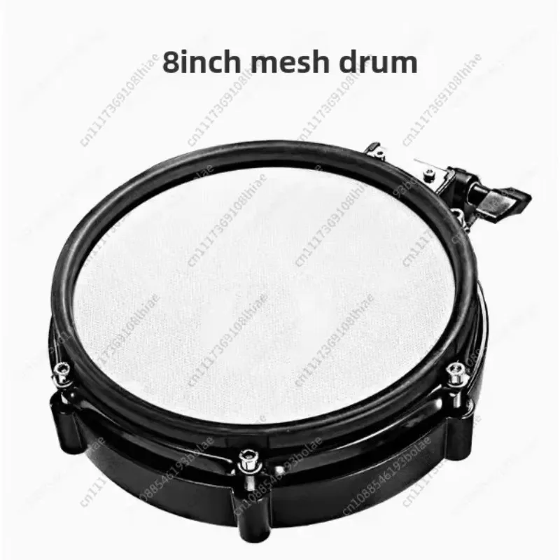 8 10 Inch Mesh Electronic Universal Drum Pad Plastic Drum Trigger for Electric Drum Kit Practice Silent