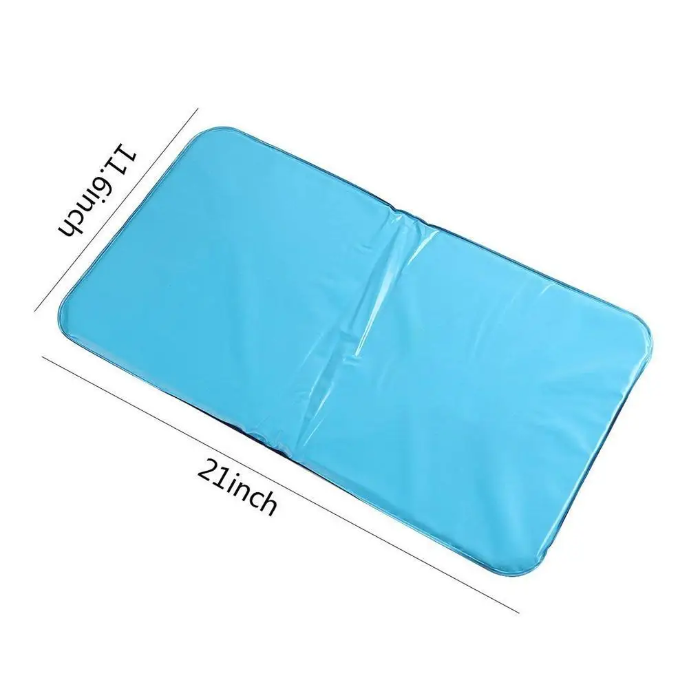 1pc Summer Ice Cold Pillow Massager Therapy Insert Mat Muscle Relief Cooling Gel Pillow Chillow Sleeping Aid Pad Neck PVC Pillow