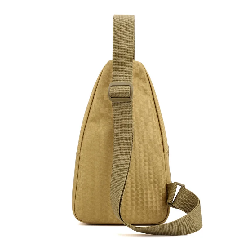 Sac à bandoulière multifonctionnel pour hommes, sac de poitrine de sport, sac à bandoulière décontracté, sac de messager lancé par un homme, mode extérieure