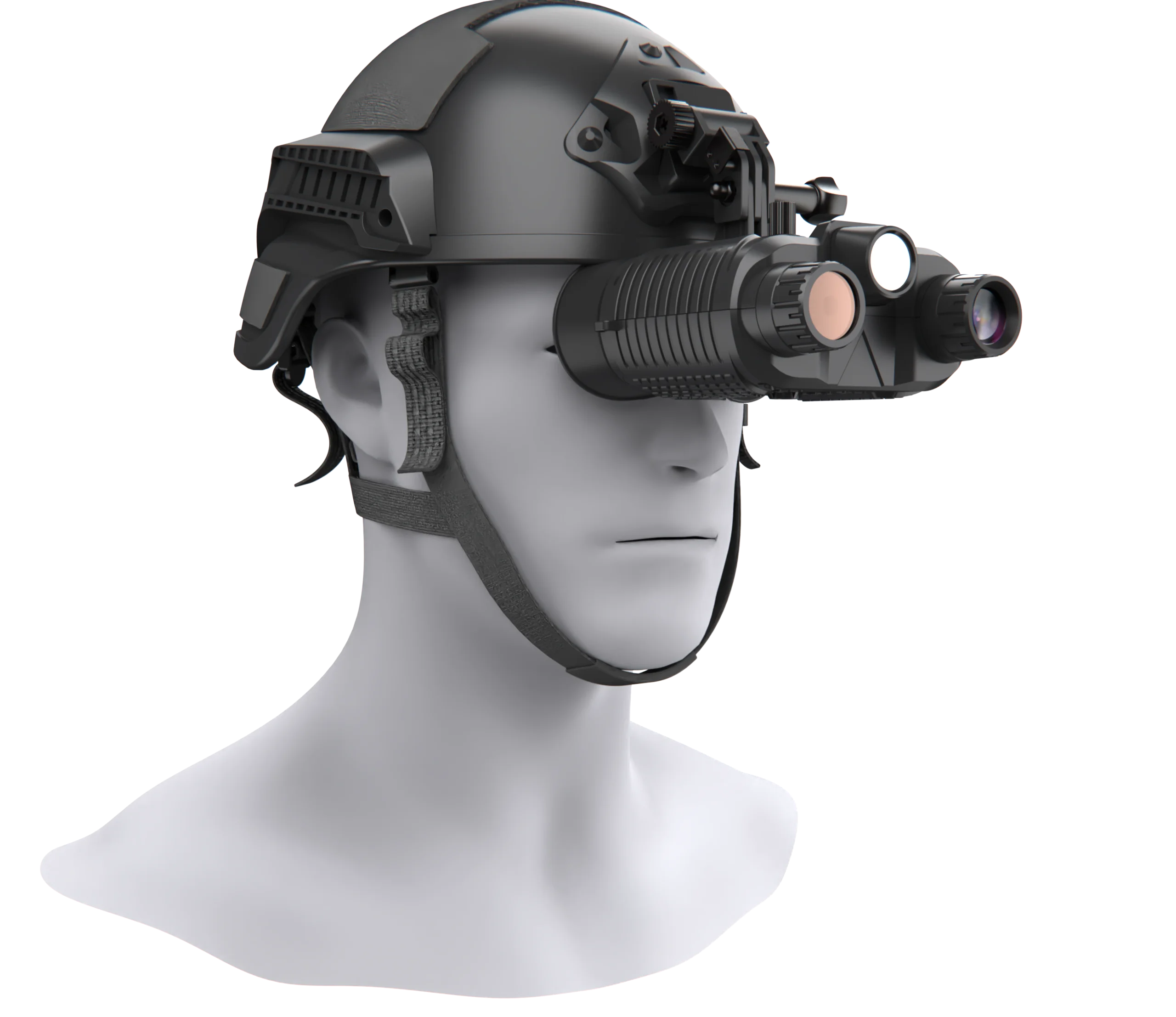 NV8161 Helmet-Mounted Night Vision Goggles Three-Way Wear With Infrared/White Light Sources Camping Scopes Accessories