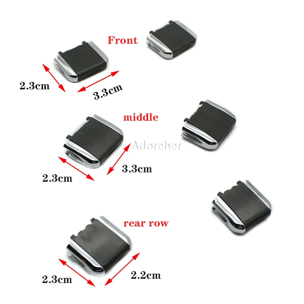 Rear Row Air Conditioner Air Outlet Paddle Retrofit Buckle for Toyota Camry 2006 2007 2008 2009 2011 Accessories