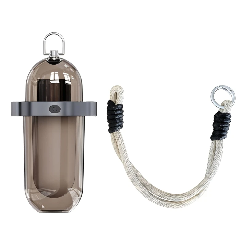 Compact Hangable Camp Light With Realistic Flickering Flame And White Warm Light Feature For Romance Charm