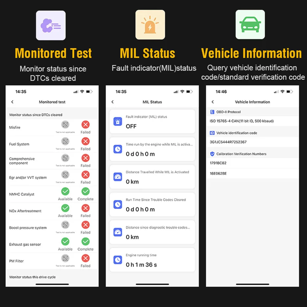 Membaca & menghapus kode kesalahan Bluetooth 4.0/2.0 OBD II pemindai untuk IOS Android PC OBD2 alat diagnostik kesalahan mobil pembaca kode V1.1