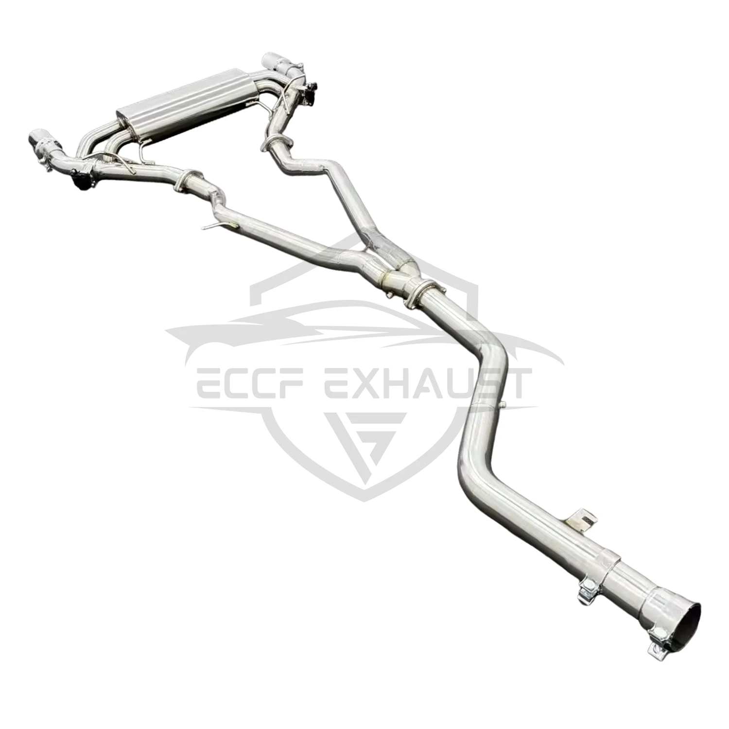 

Выхлоп Catback из нержавеющей стали с клапаном для Toyota Supra 3.0T B58, свободно регулируемый звуковой контроль