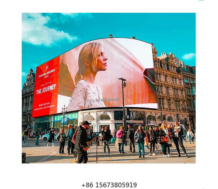 

Большой уличный светодиодный экран P2P3P4P5P6, настраиваемый размер, для наружной рекламы, в продаже