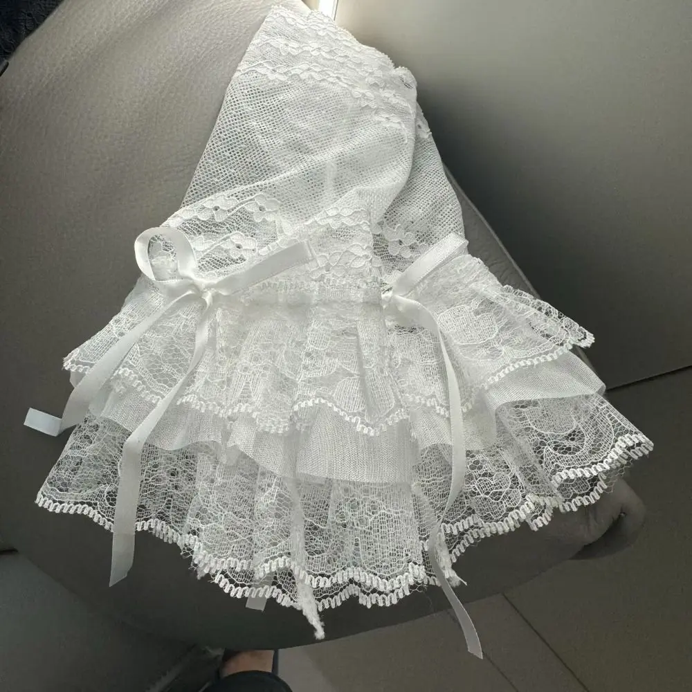 

Перчатки без пальцев в стиле Лолита с ажурным кружевом, оборками и бантом, кружевные рукава-накладки из эластичной пряжи, длинные рукава для косплея и мероприятий