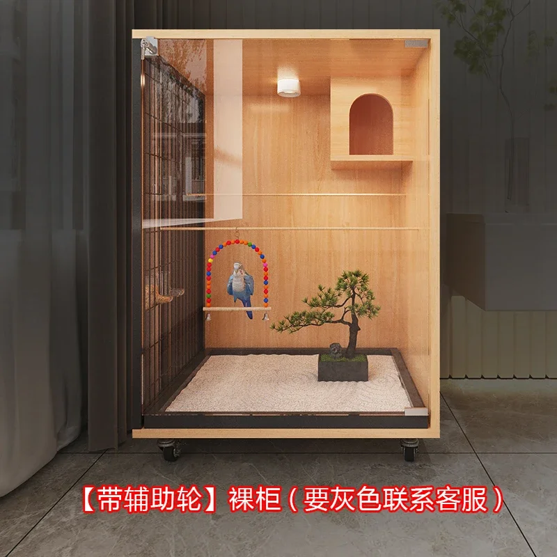 Breeding Hamster Bird Cage Accessories Canary Decoration Feeder Transport Playground Gaiola Para Passaros Aviary image 3