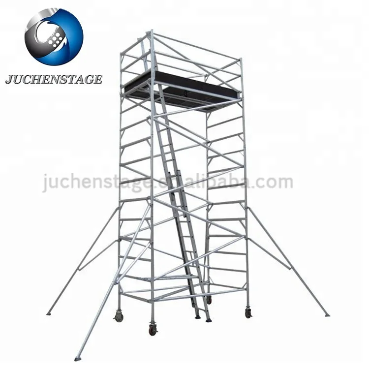 Ladderframe Steiger H Constructie Steigers Gebouw Metalen montage Enkele pijpsteiger