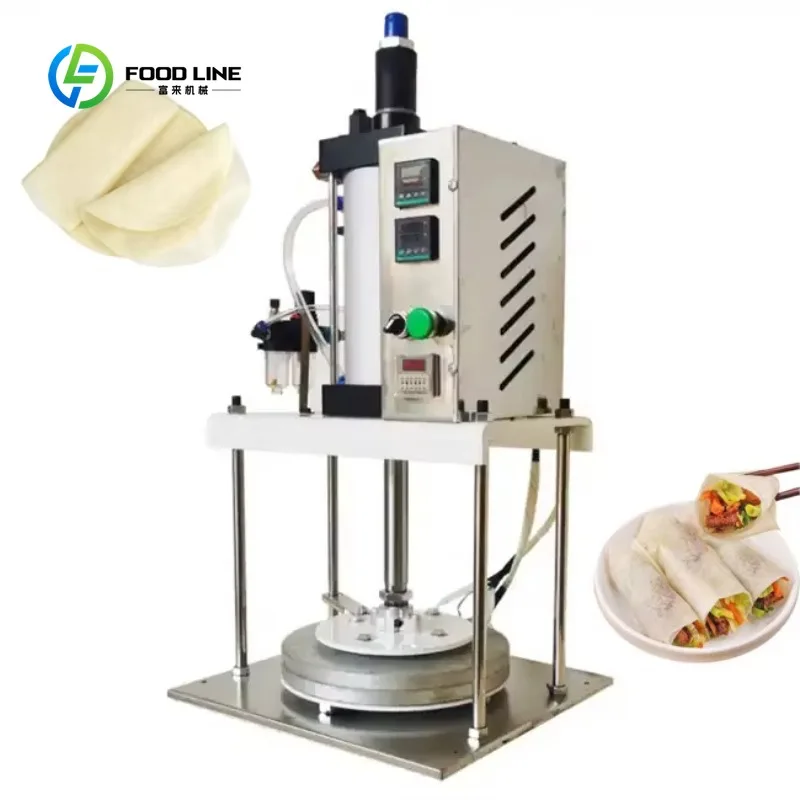 

Customizable Automatic Electric Dough Press Machine | Stainless Steel Chapati/Tortilla/Thin Bread/Pancake Maker for Restaurant