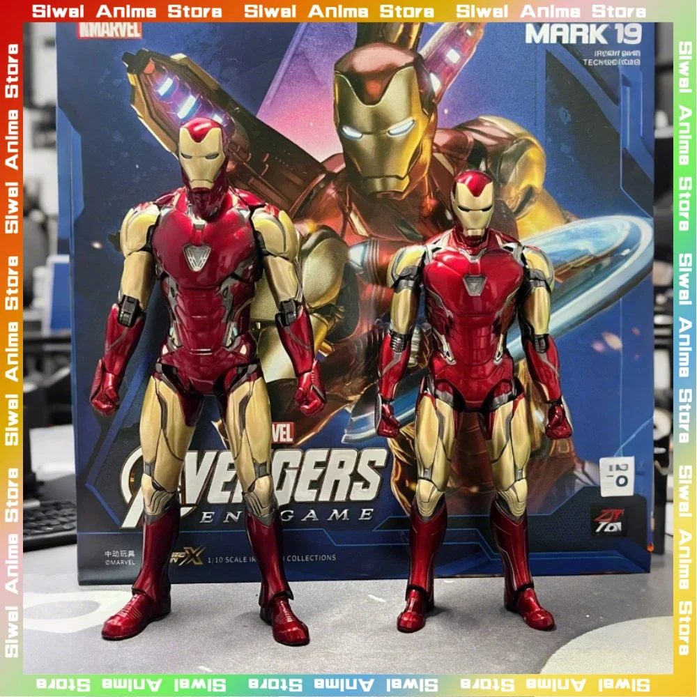 

ZD Original Iron Man MK50 MK85 Deluxe Edition со светом Мстители Shf Аниме Фигурка Коллекция Фигурка Модель Игрушки Подарок