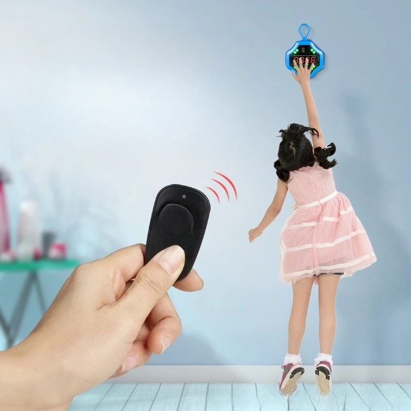 

High touch artifact Children's remote control high touch training booster Voice counting Jumping high touch device Highs