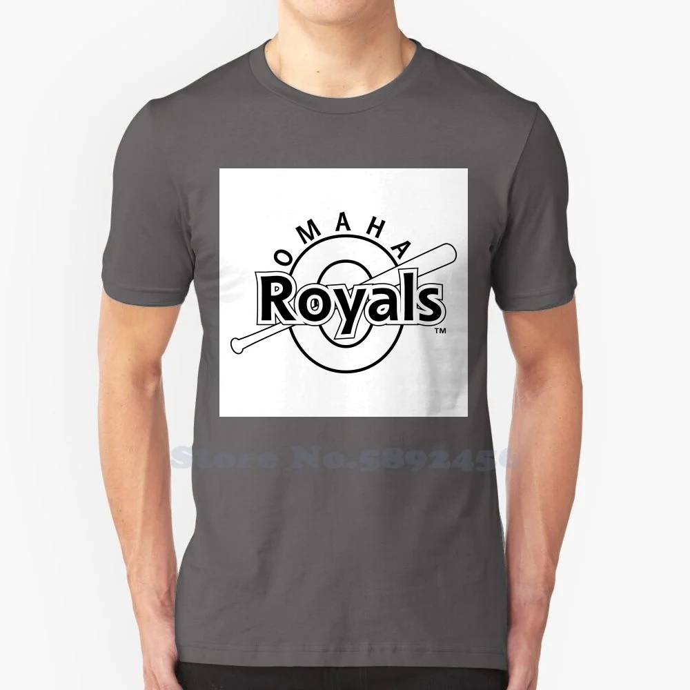 Omaha Royals Brand Logo High-quality T Shirts Fashion T-shirt New Graphic Tee