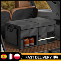 60L Car Trunk Organizer LargeCapacity Foldable Car Storage Box Waterproof Oxford Storage Bag For Fishing Camping Easy to Carry