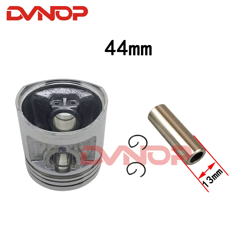 Motorcycle 44mm Piston 13mm Pin Ring  Set For CBT125 QJ125 CM125 CBT QJ CM 125 125cc Egine Spare Parts